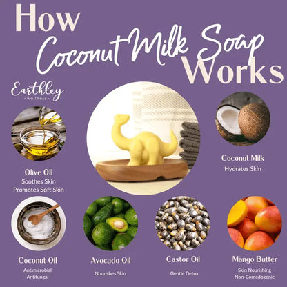 gentle coconut milk soap