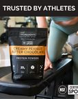 creamy peanut butter chocolate protein powder- NSF