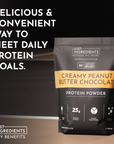 creamy peanut butter chocolate protein powder- NSF