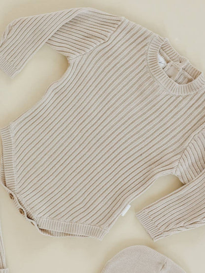 cream ivory knit bodysuit