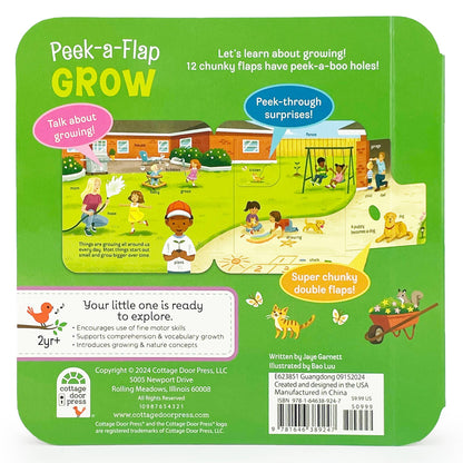 grow lift-a-flap board book