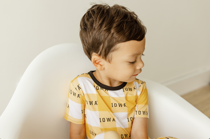 two piece jammies set | iowa grid
