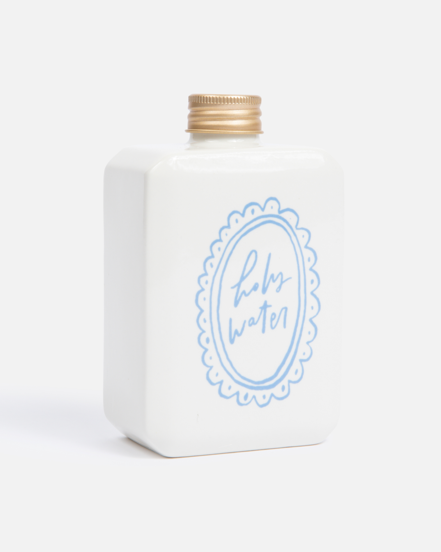 ceramic holy water bottle