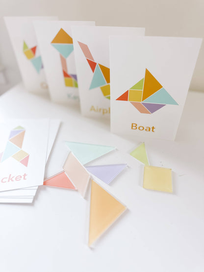 tangram sensory kit