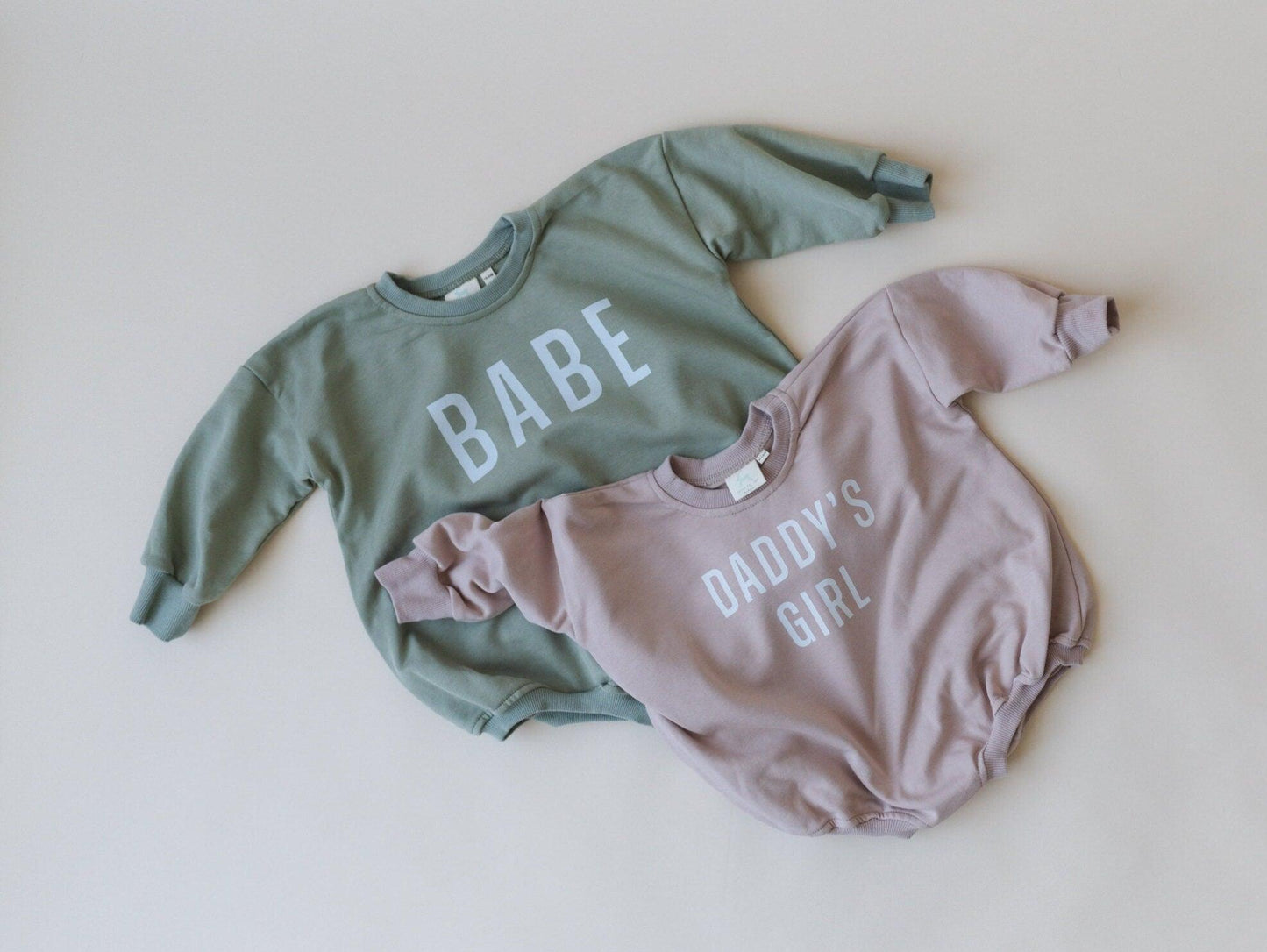 Daddy's Girl Sweatshirt Romper - more colors