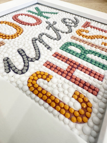 look unto christ diamond art kit