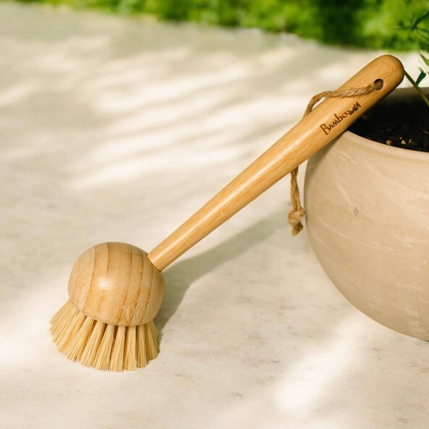 bamboo kitchen dish scrubber | earth day bestseller