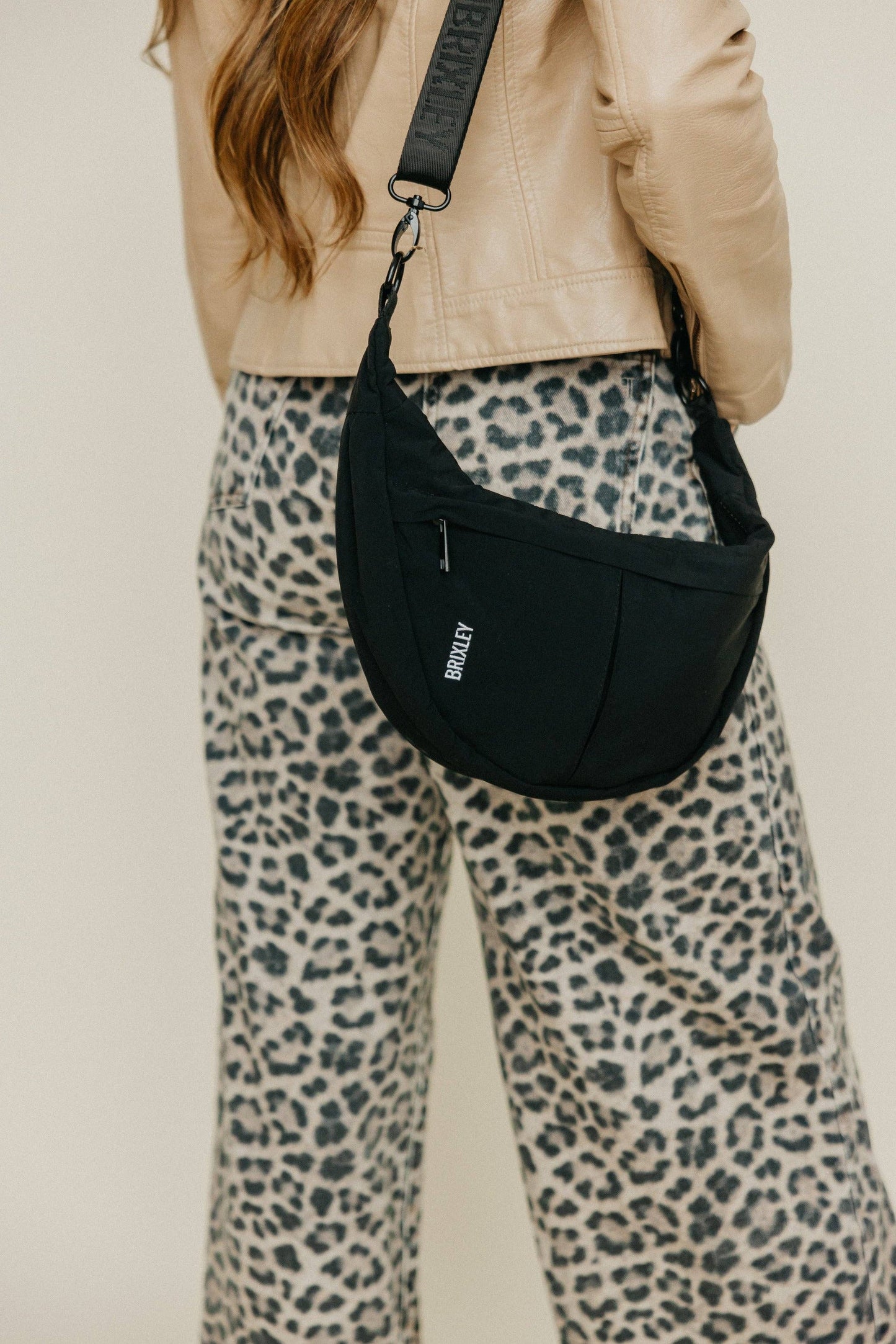 onyx crescent bag