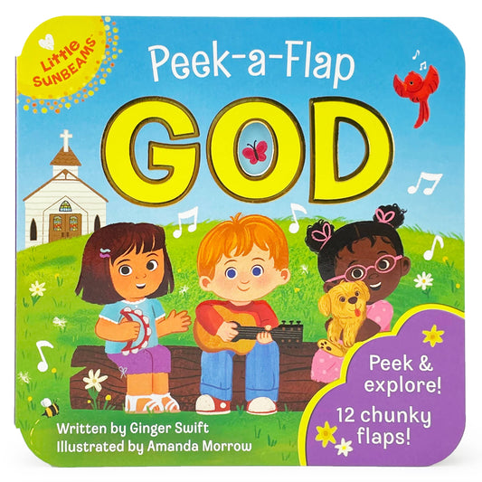 god lift a flap board book