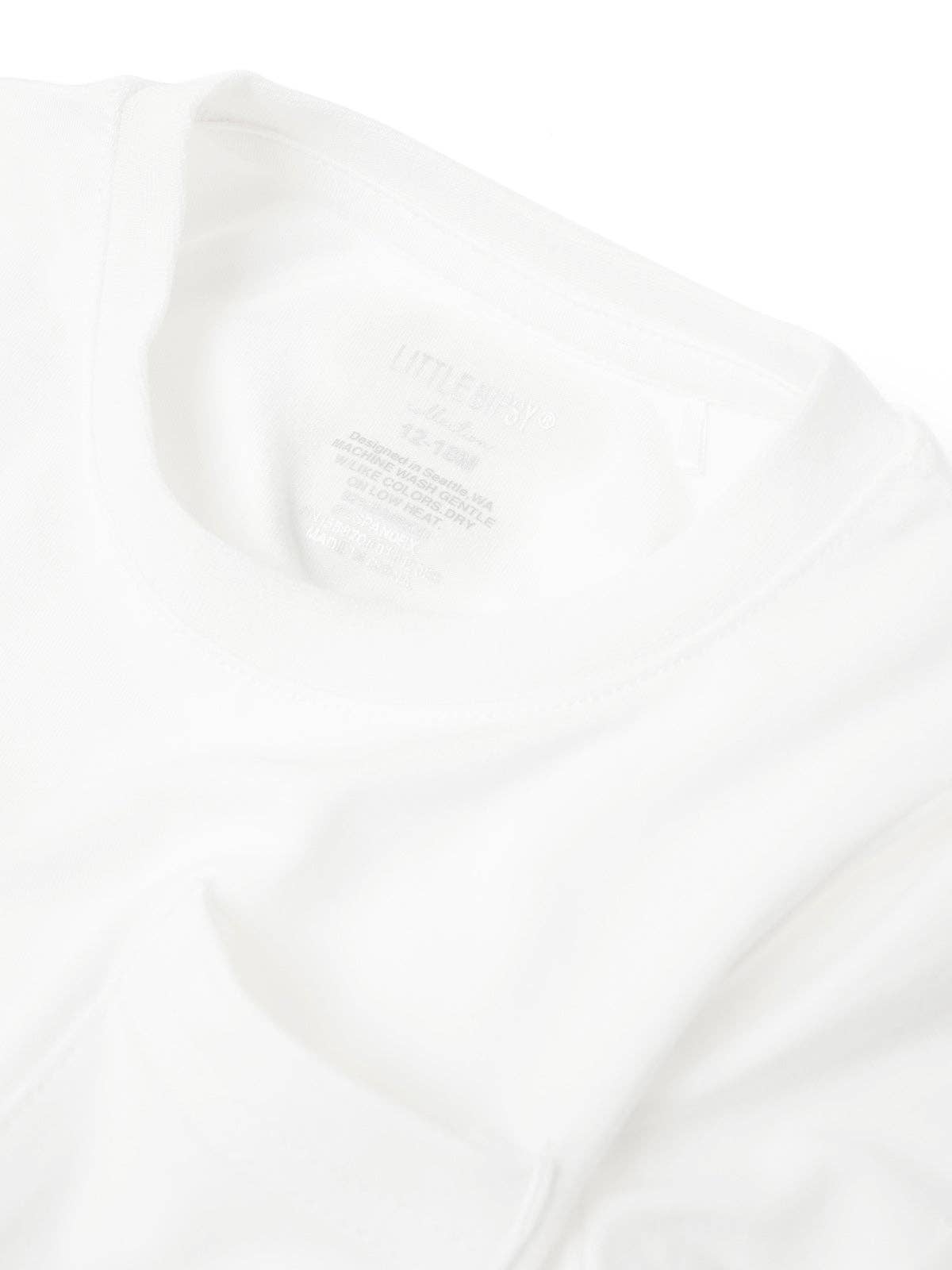 bamboo pocket tee - off white