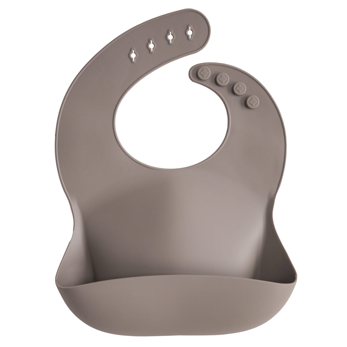 Silicone Baby Bib - Ivory Soul