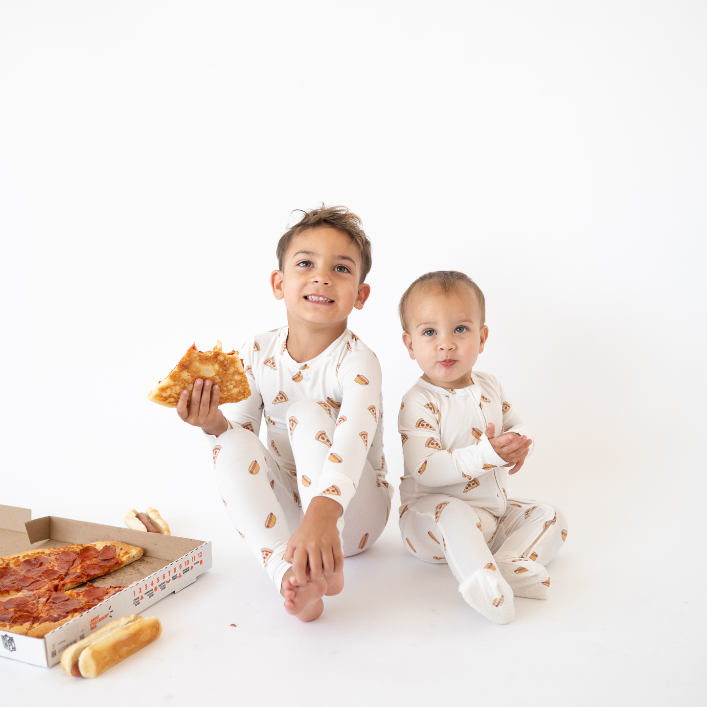 slice, slice, baby - bamboo 2-way convertible zip romper