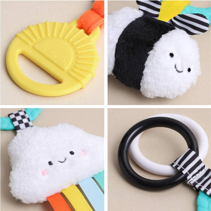 bitzy busy ring™ teething activity toy