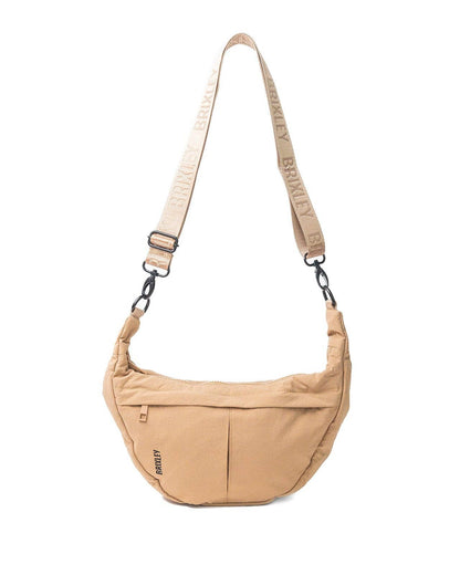 caramel crescent bag