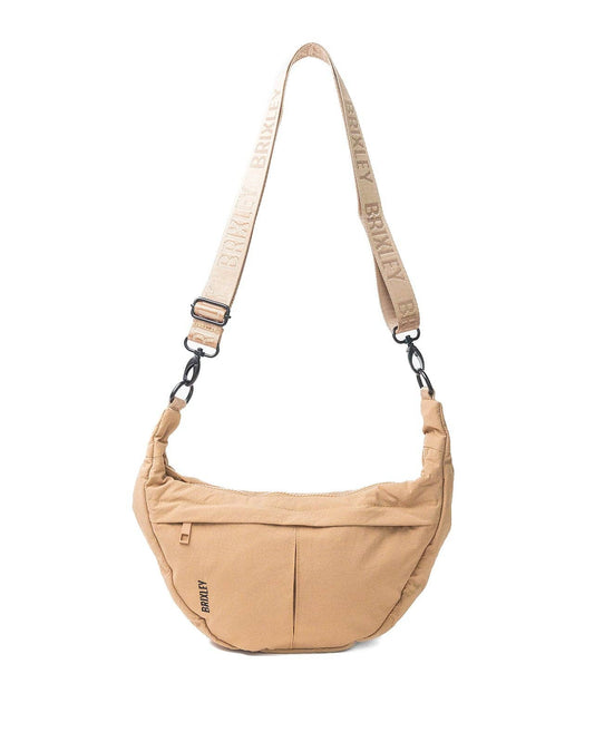 caramel crescent bag