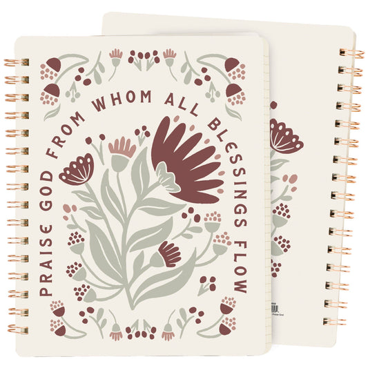praise God spiral notebook