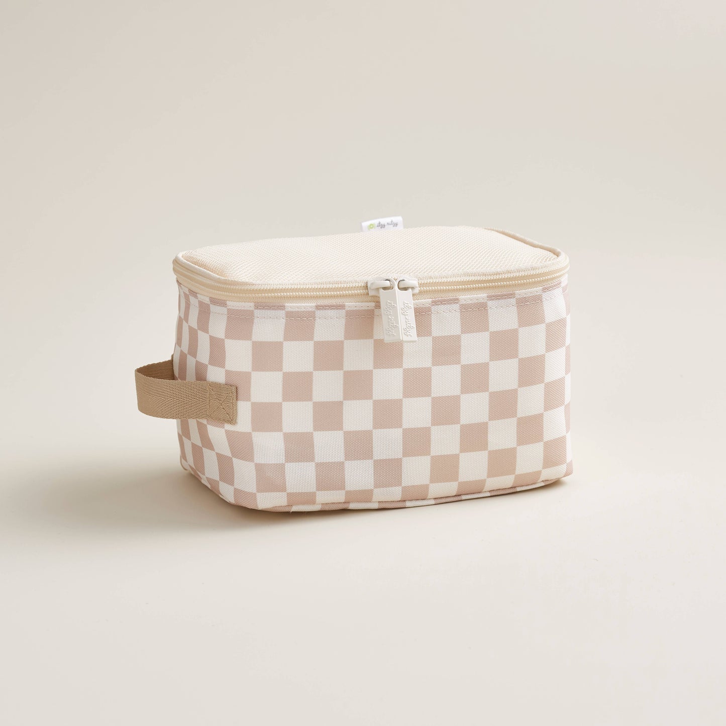 taupe checkerboard pack like a boss™ packing cubes