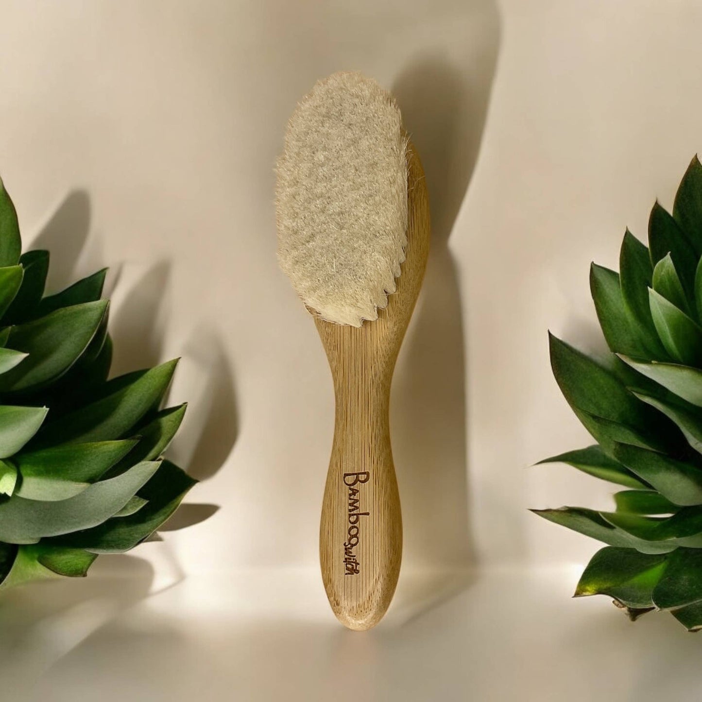 bamboo baby hairbrush