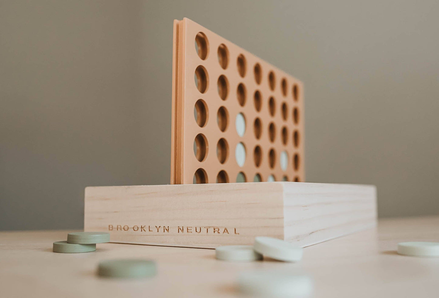 wooden four in a row