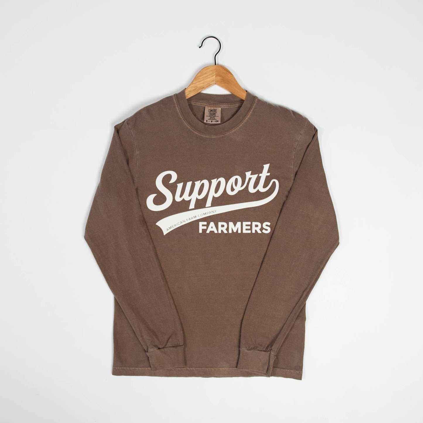 support farmers’ banner long sleeve - Ivory Soul