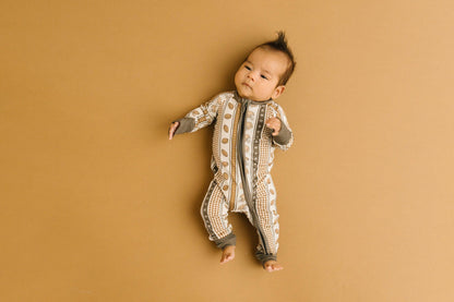 touchdown stripe bamboo sleeper