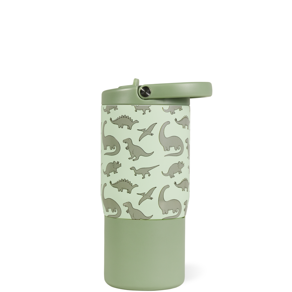 dinosaur hydrojug 14oz - sport water bottle