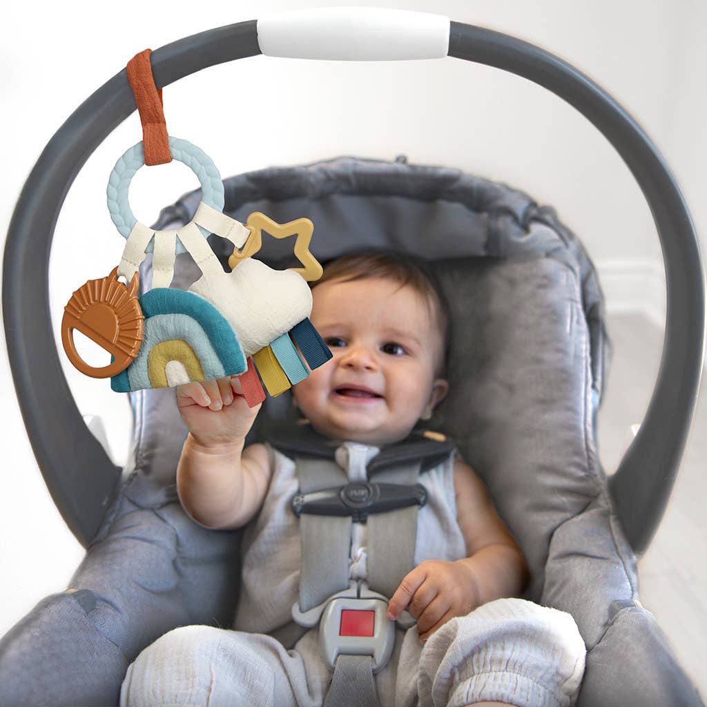 bitzy busy ring™ teething activity toy