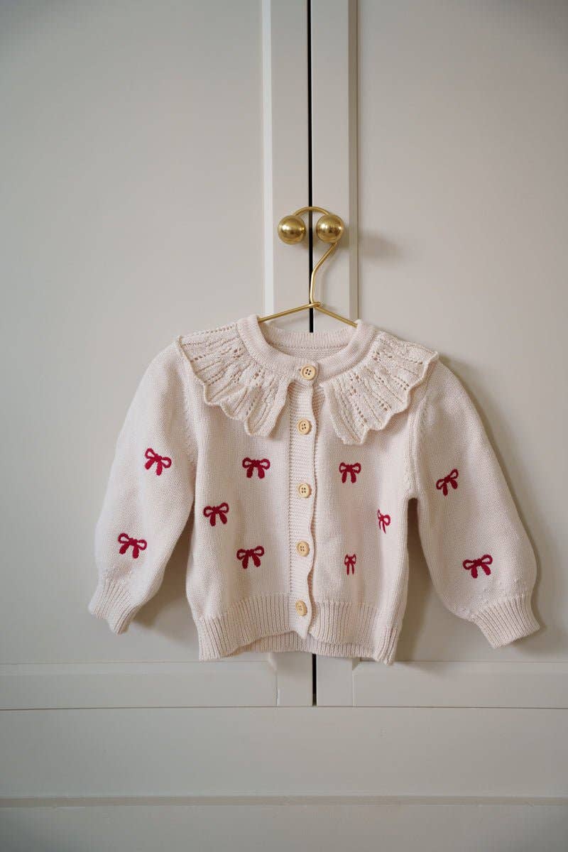 bow cardigan