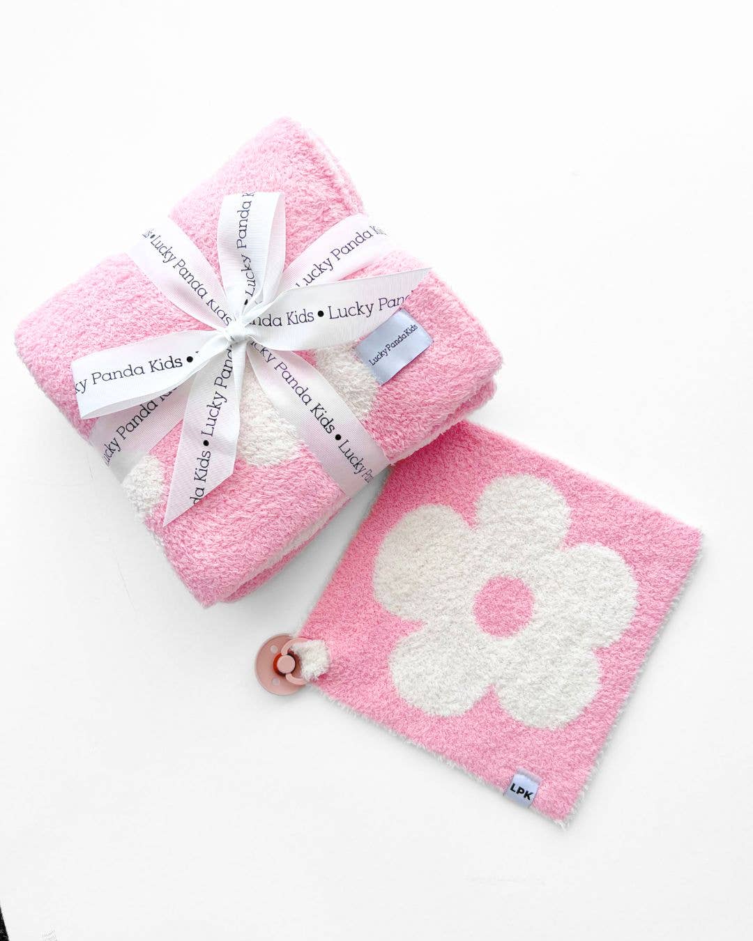 daisy plush lovey | pink