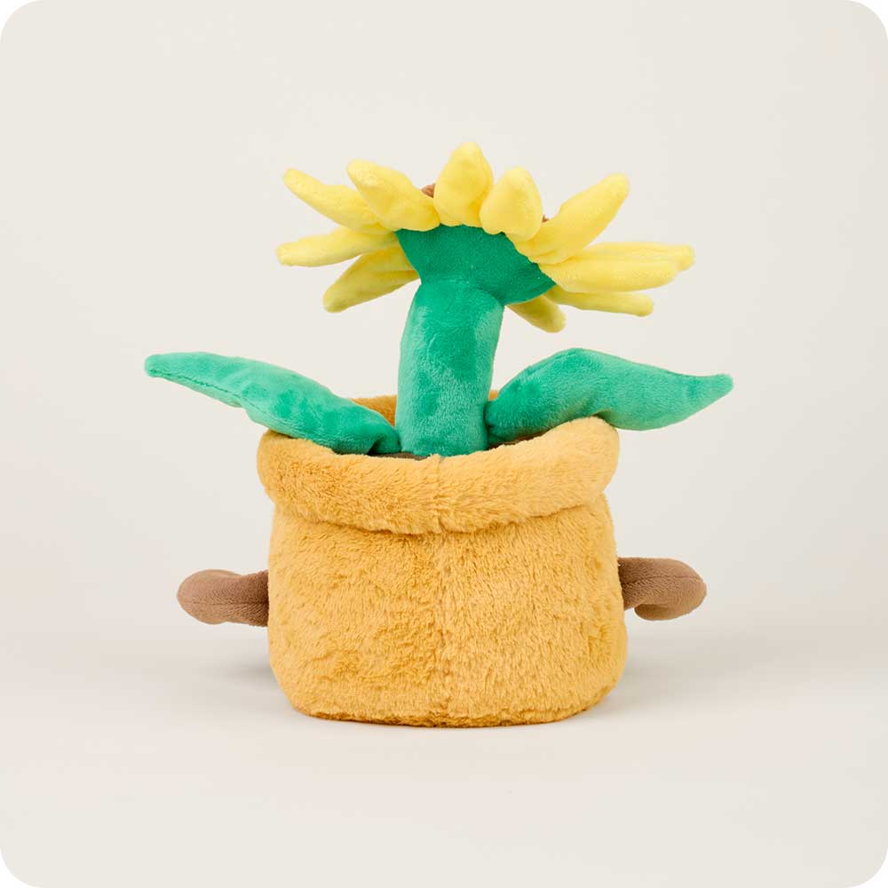 yellow flower pot warmies