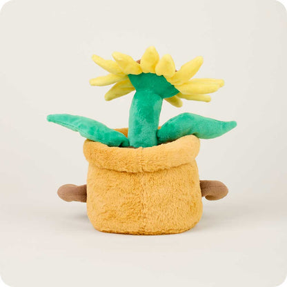 yellow flower pot warmies