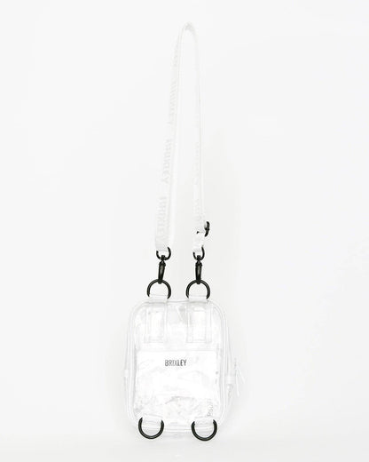 clear crossbody sling