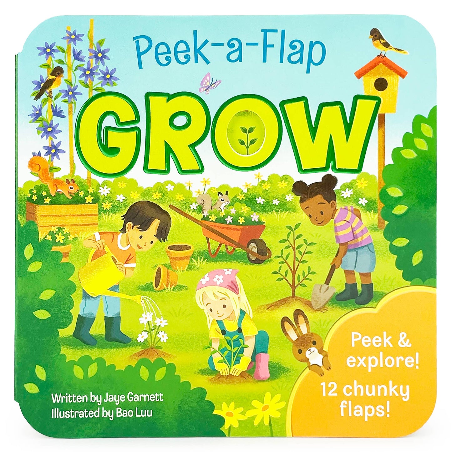 grow lift-a-flap board book