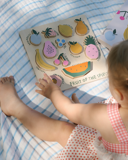 fruit of the spirit wooden puzzle