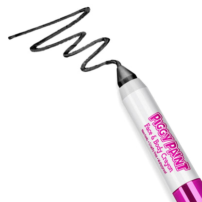 face + body crayon - brave black