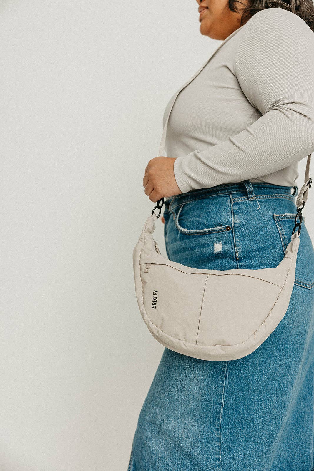 vanilla dream crescent bag
