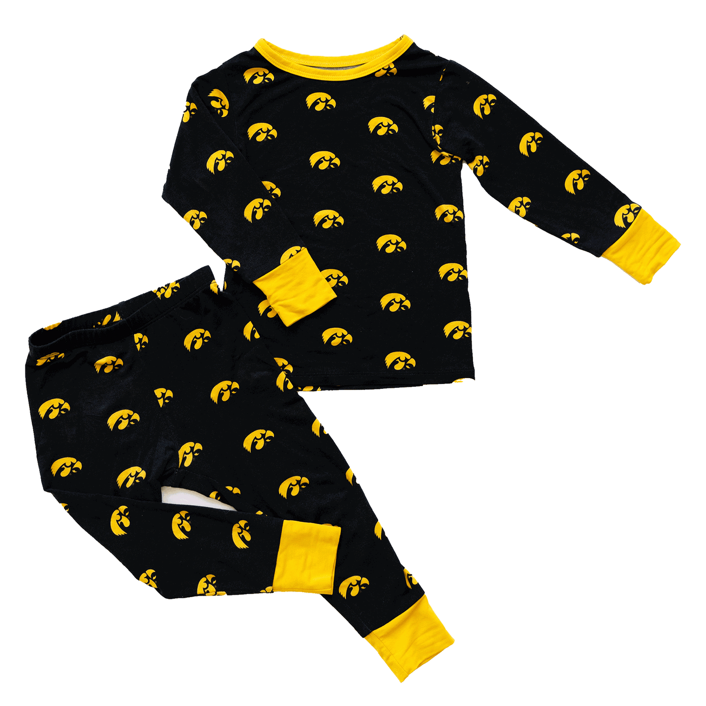 iowa hawkeyes toddler pajamas