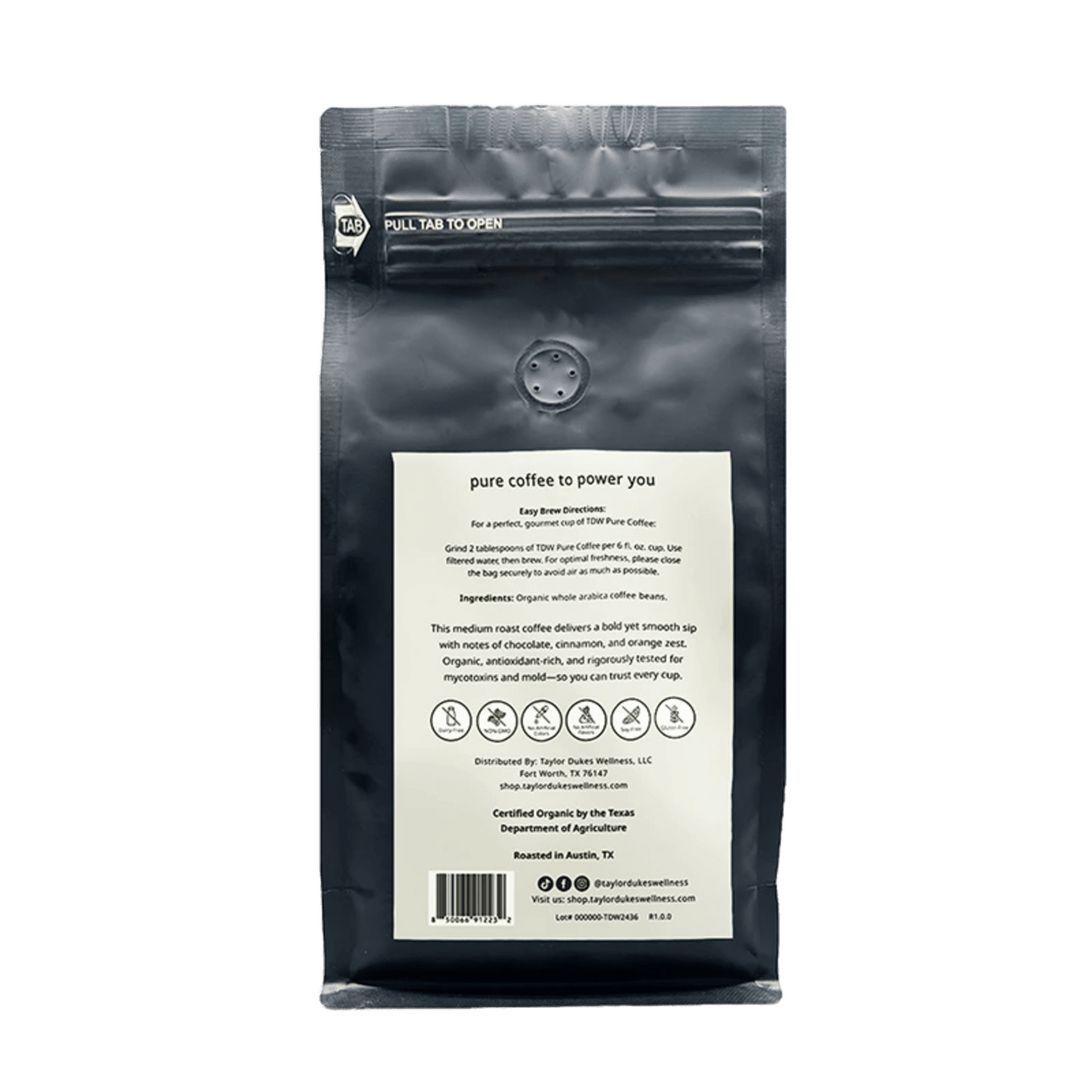 pure coffee