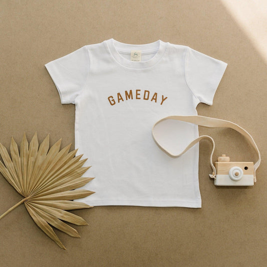 Gameday Organic Cotton Graphic Tee - more colors - Ivory Soul