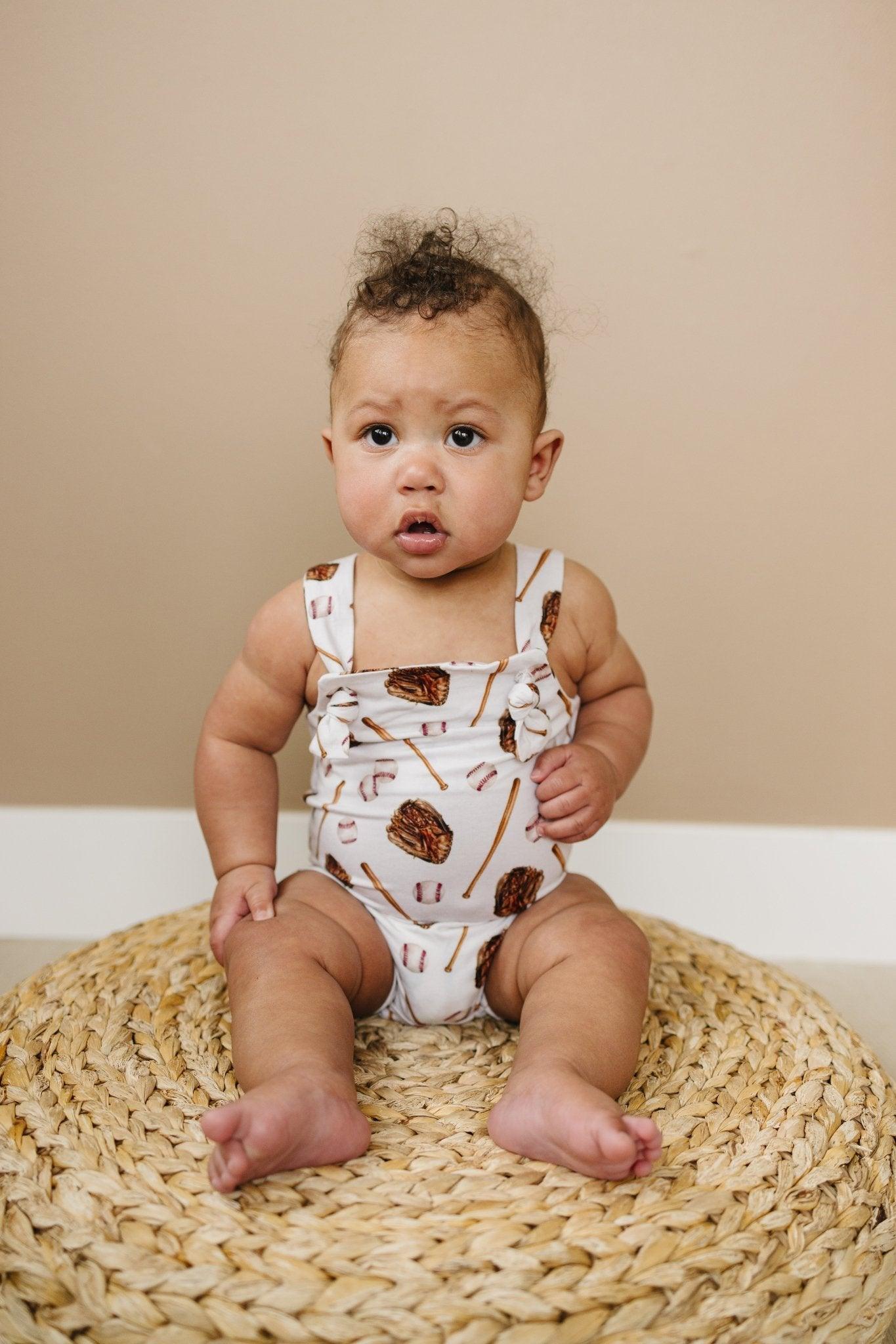 Grand Slam Bamboo Knotted Shortalls