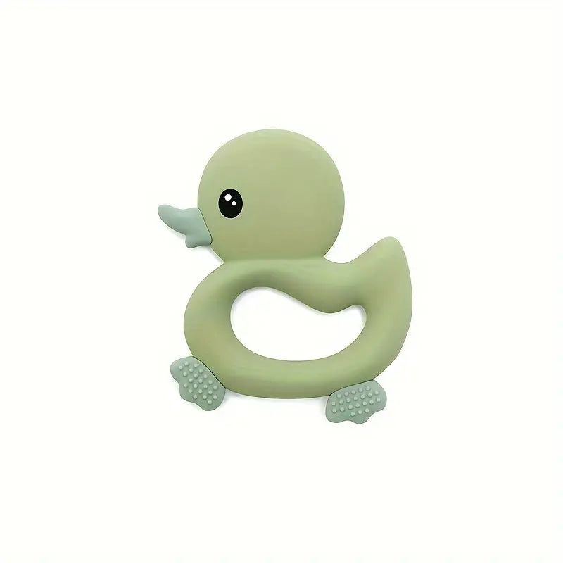 silicone duck teether