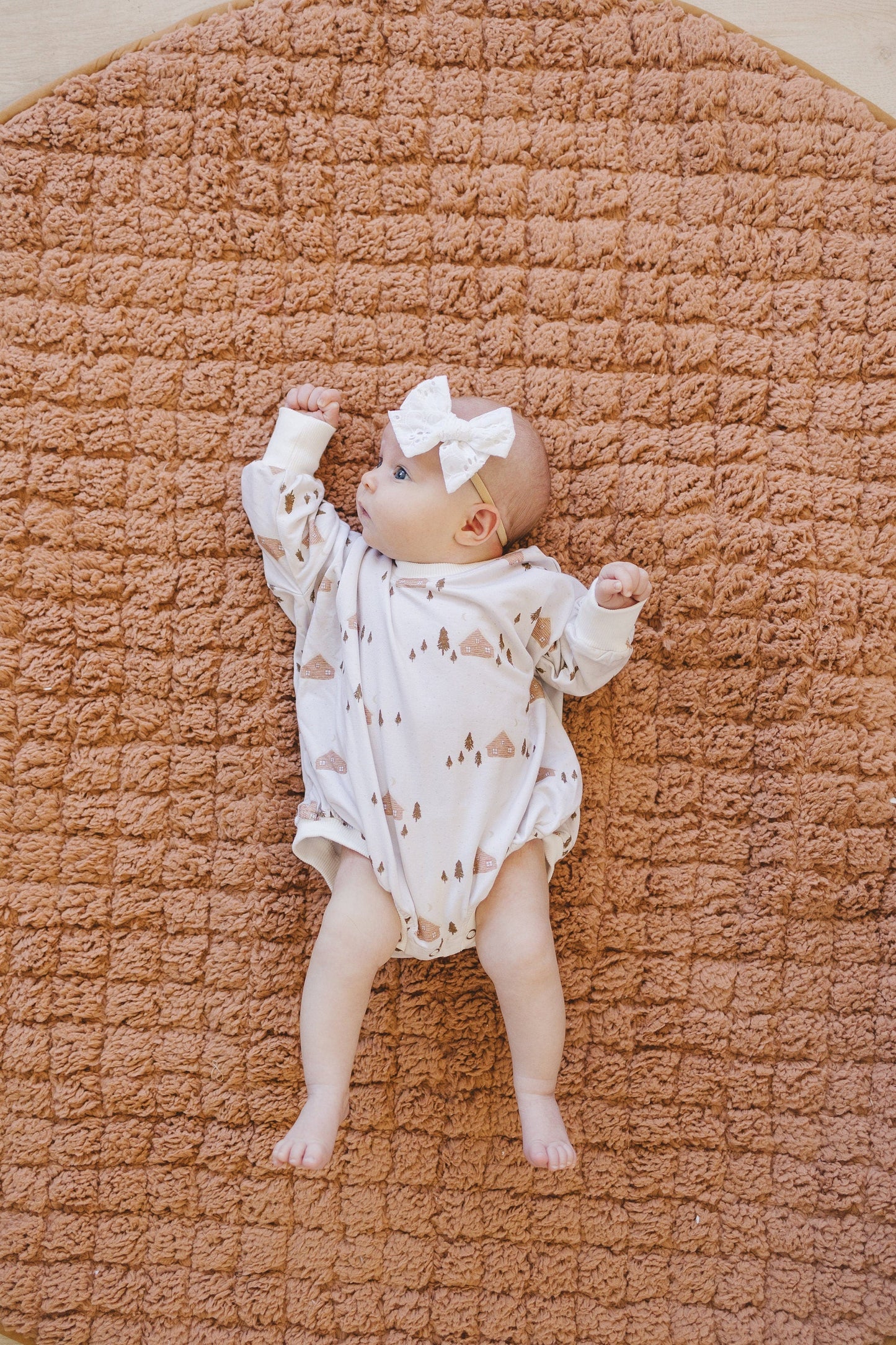 Cozy Cabins Bamboo Bubble Romper