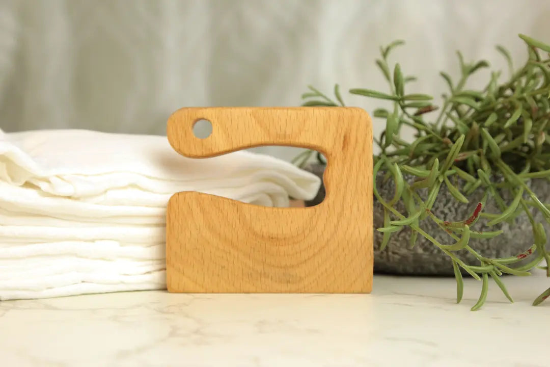 montessori wooden training knife