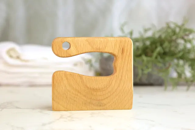 montessori wooden training knife