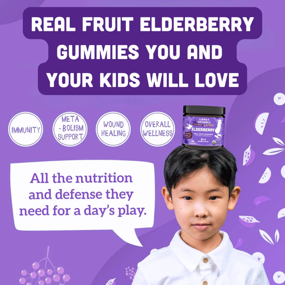 kids elderberry immunity gummies