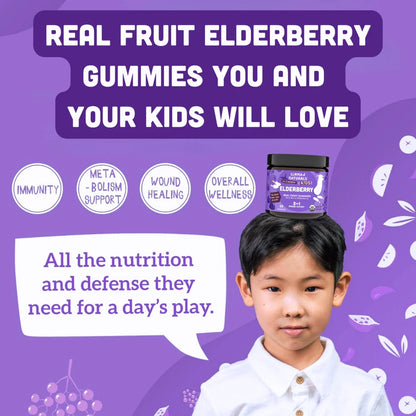 kids elderberry immunity gummies