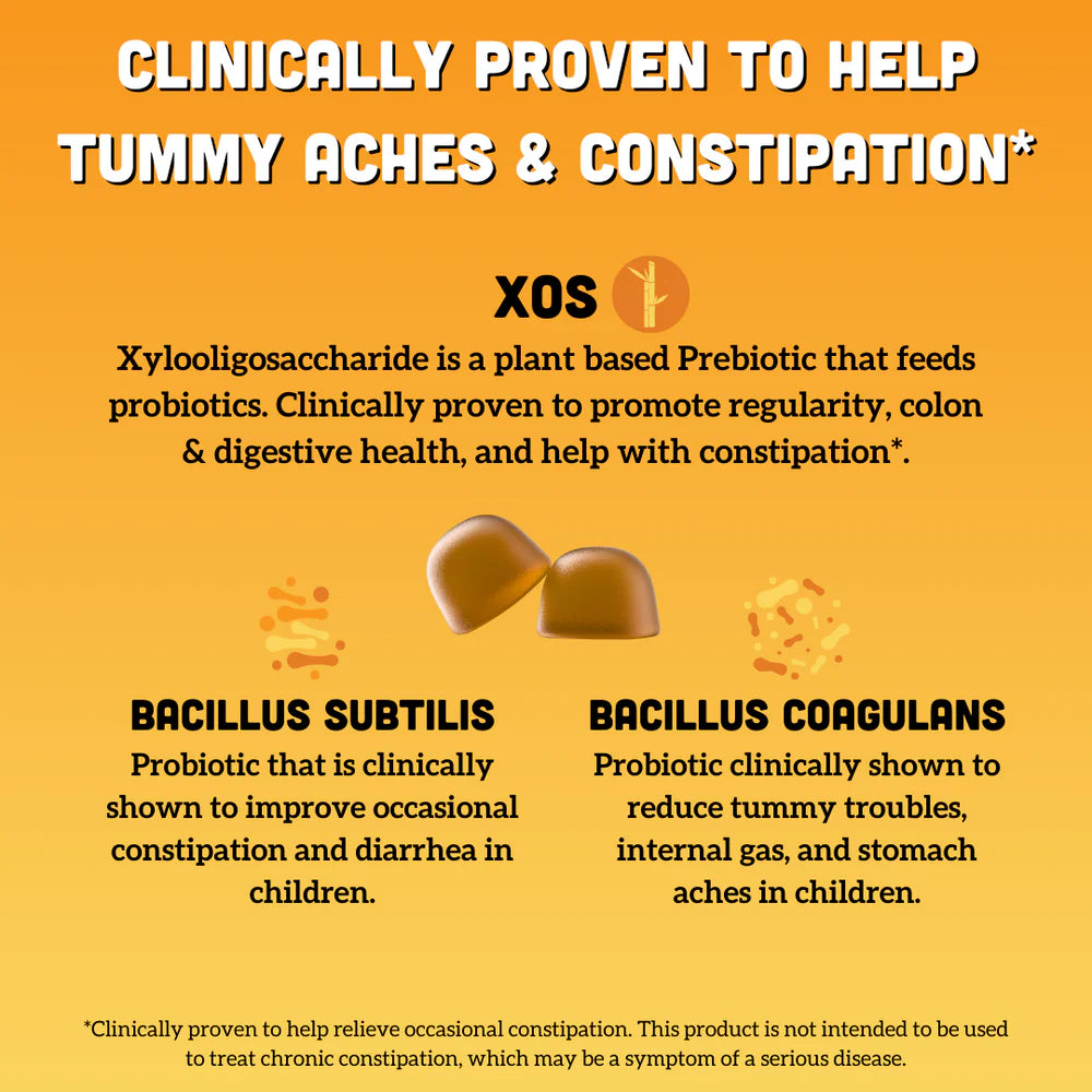 kids prebiotic + probiotic gummies