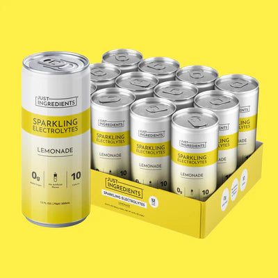 lemonade sparkling electrolytes, 12 pack