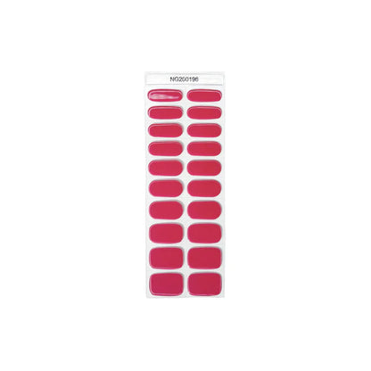 made you blush, gel wrap