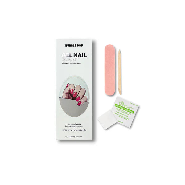 made you blush, gel wrap
